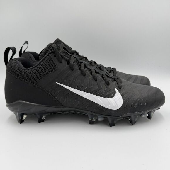Nike Alpha Menace Pro 2 Low Football Cleats Black White Men\'s Size 12 main image 8